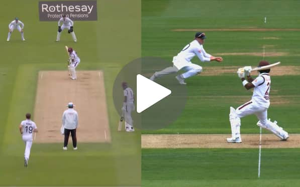 [Watch] Ollie Pope Takes A 'Never-Seen Before' Point-Blank Catch In Cricket History 