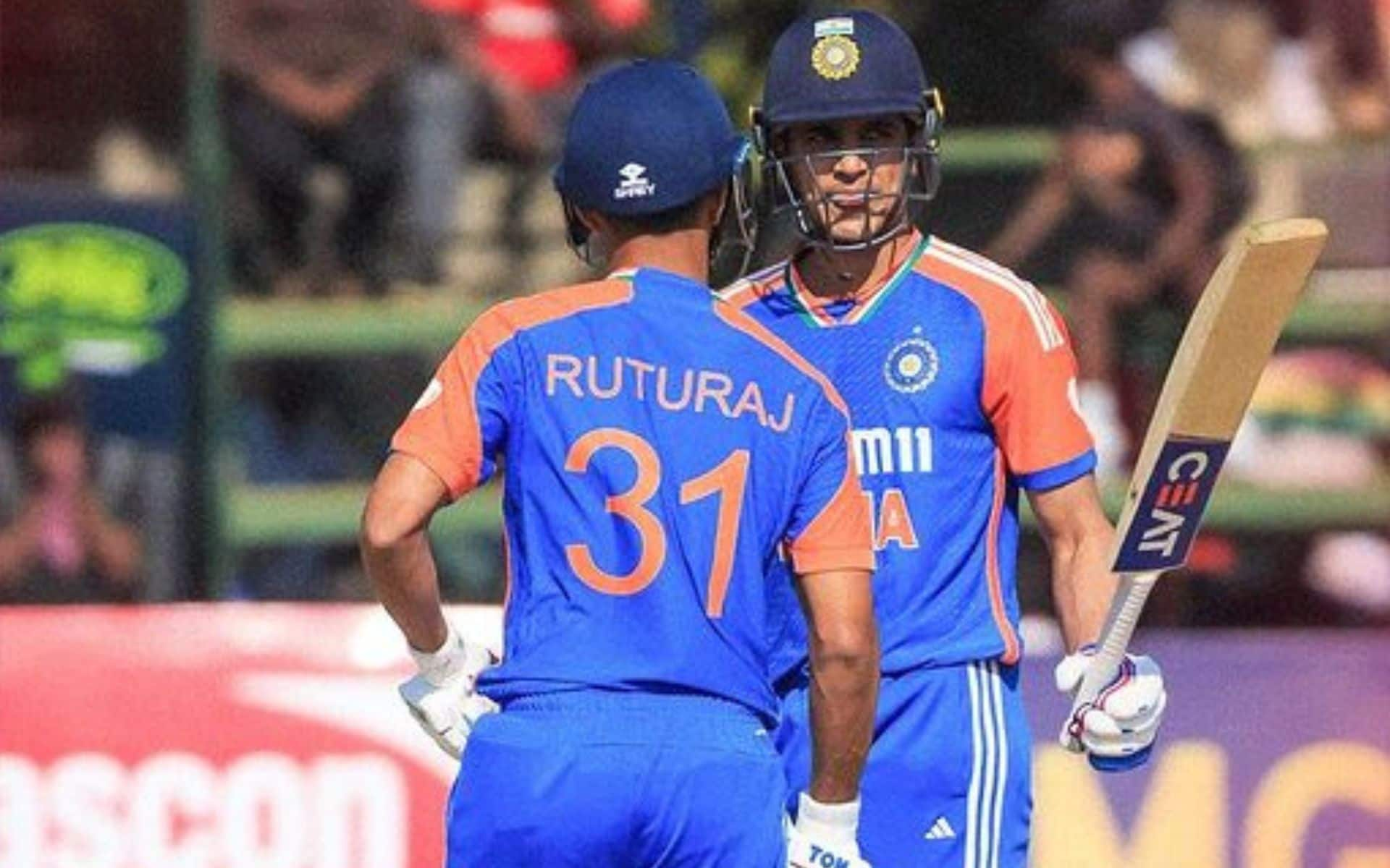 Ruturaj Gaikwad and Shubman Gill shared 72 runs for the third wicket (BCCI)