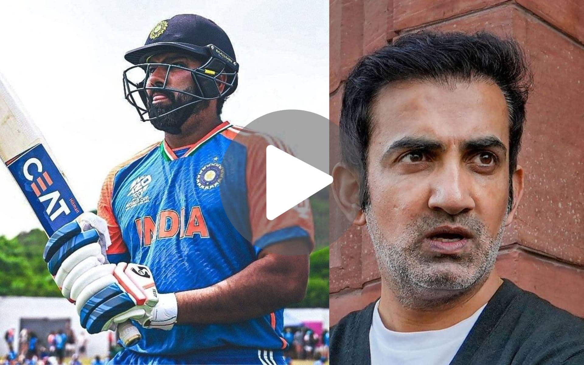 [Watch] When Gautam Gambhir Called Rohit Sharma A 'Selfless Captain'