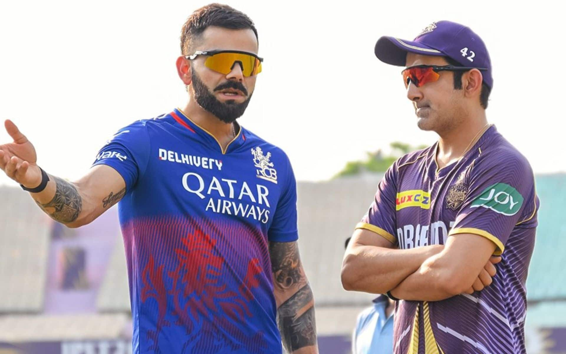 Virat Kohli and Gautam Gambhir in IPL 2024 (x)