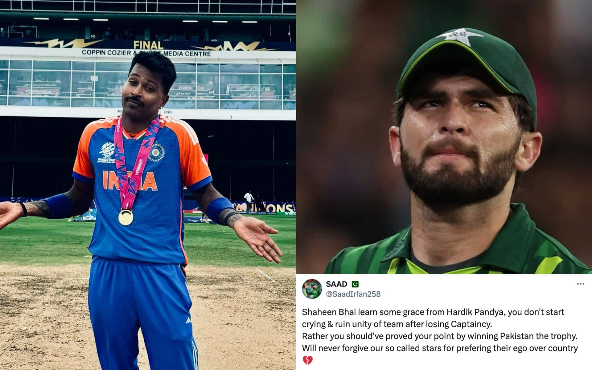 Shaheen Afridi has been brutally slammed by netizens (X.com)