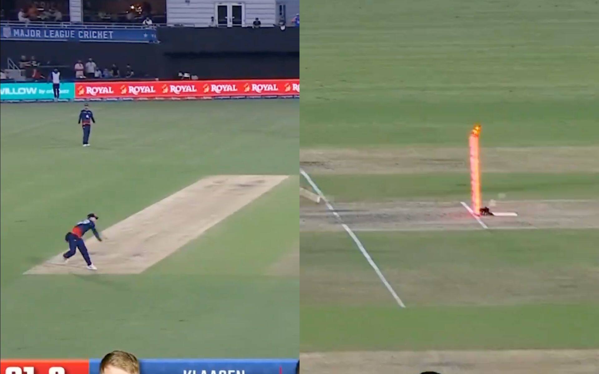 Steve Smith's sensational direct hit [X]