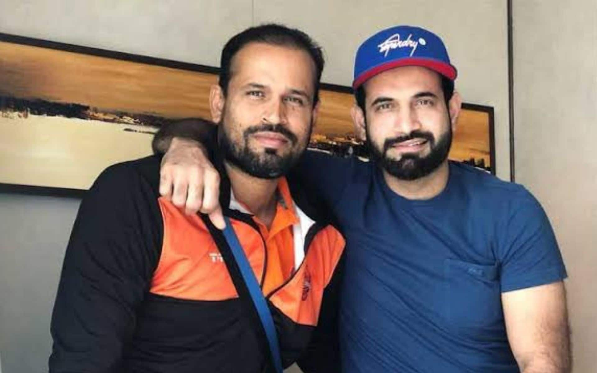 Yusuf Pathan and Irfan Pathan (x)