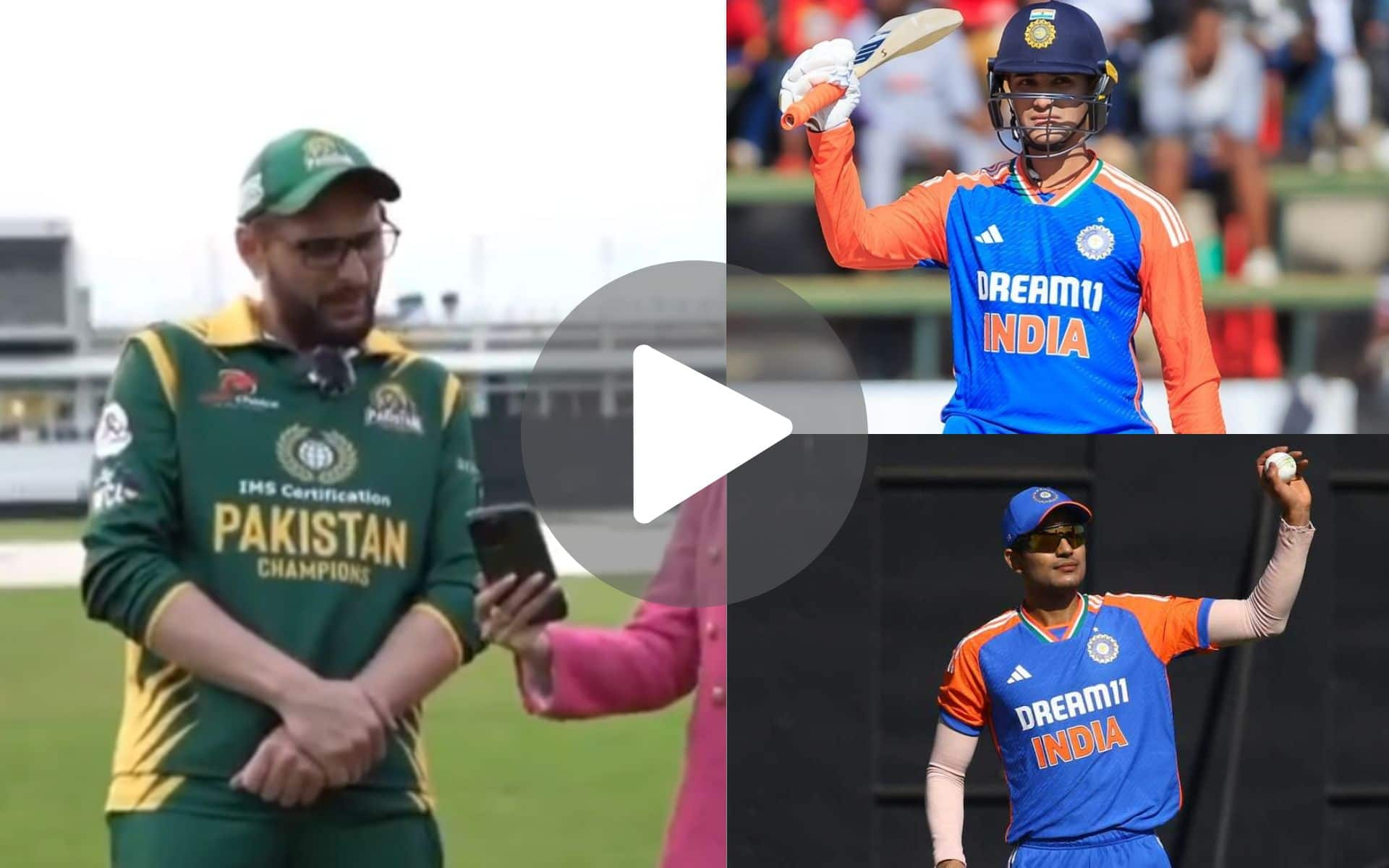 [Watch] Shahid Afridi Confuses Abhishek Sharma With Abhishek Bachchan; Hilarious Video Goes Viral