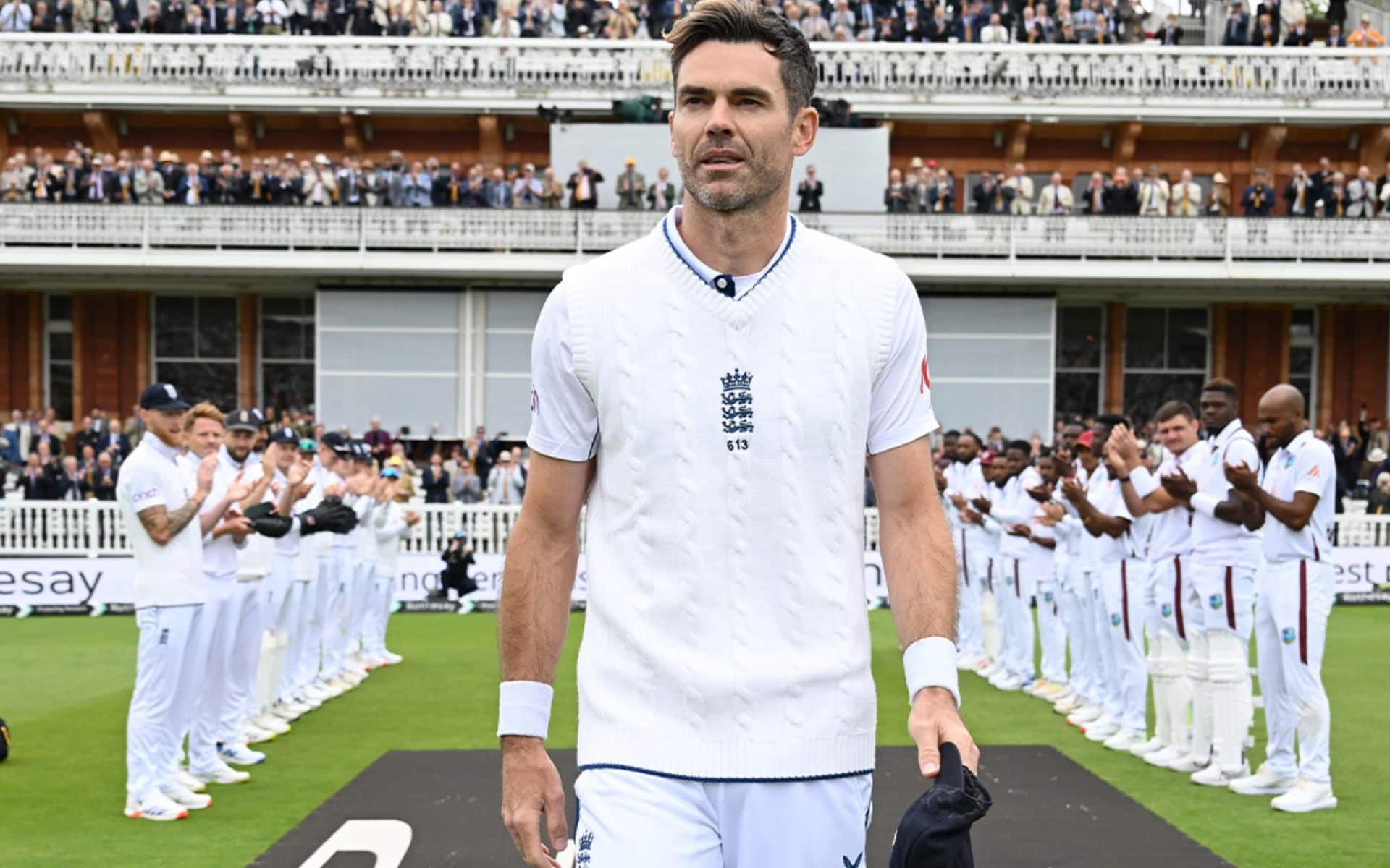 James Anderson bids farewell to Test cricket after 20 years (X.com)