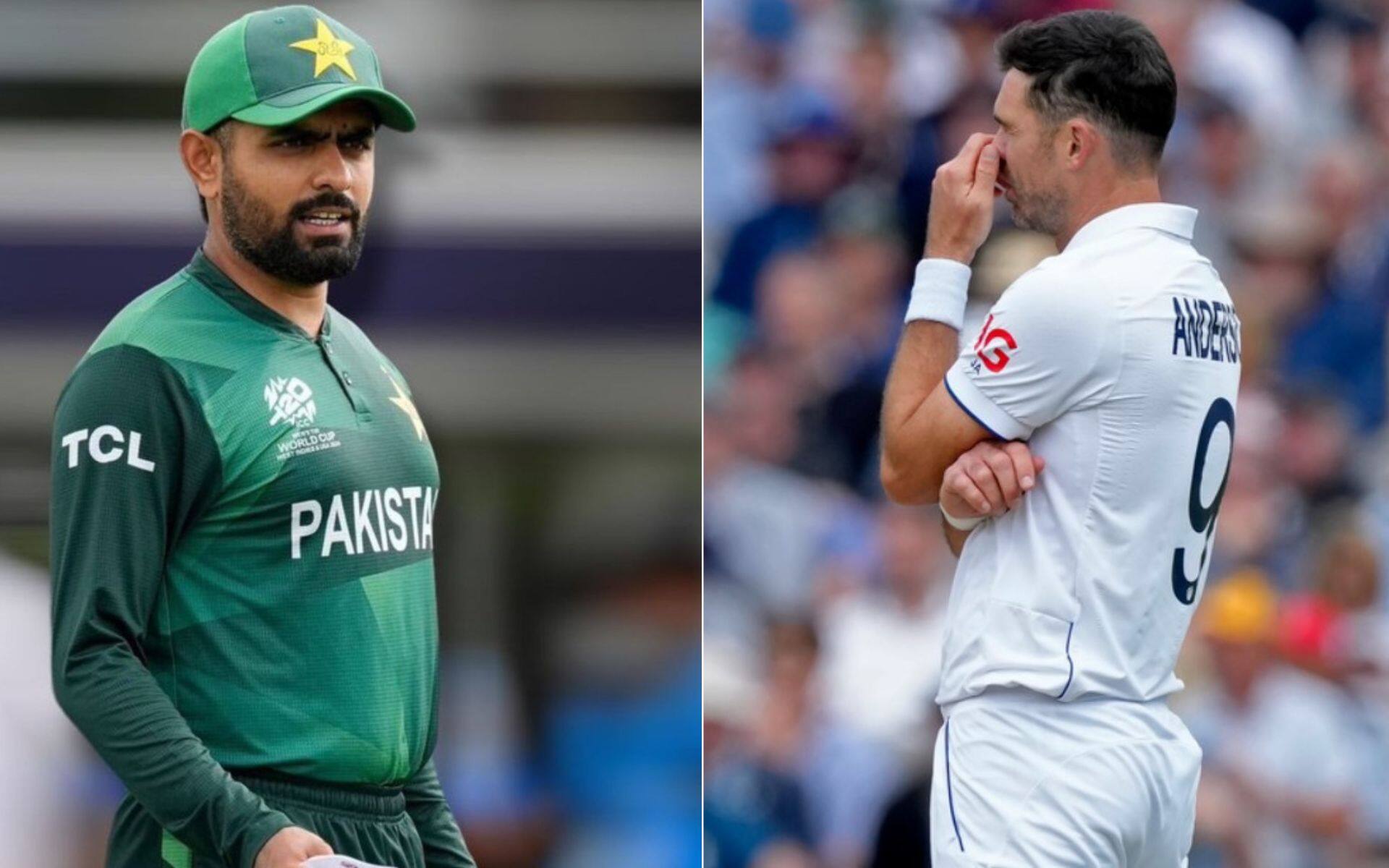 Babar Azam fumbled farewell message to James Anderson