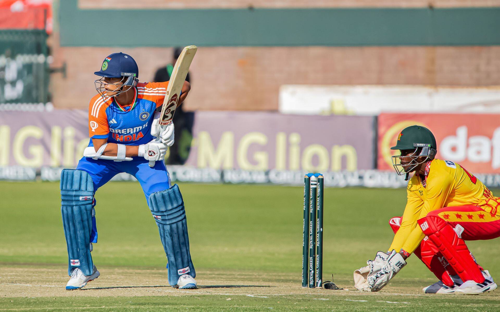 Yashasvi Jaiswal during his knock vs ZIM (X.com)