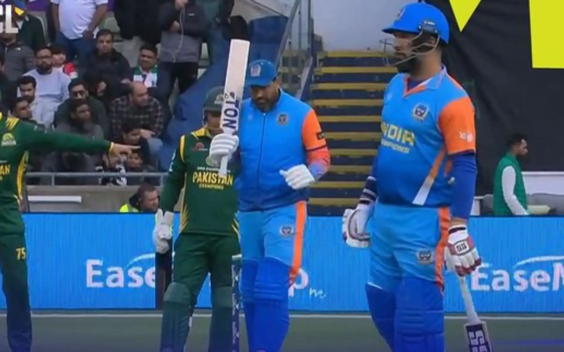 Yusuf Pathan and Yuvraj Singh in the final against PAK Champions (Instagram)