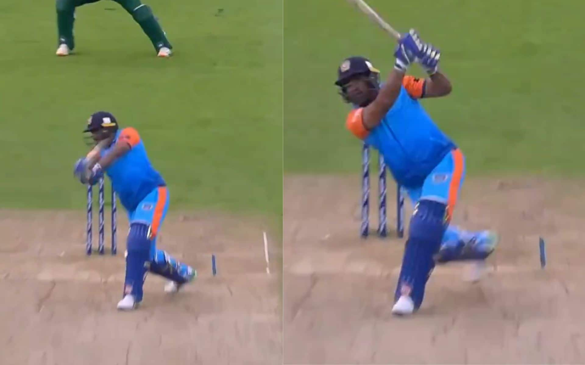 Ambati Rayudu's crucial knock against Pakistan Champions (x)