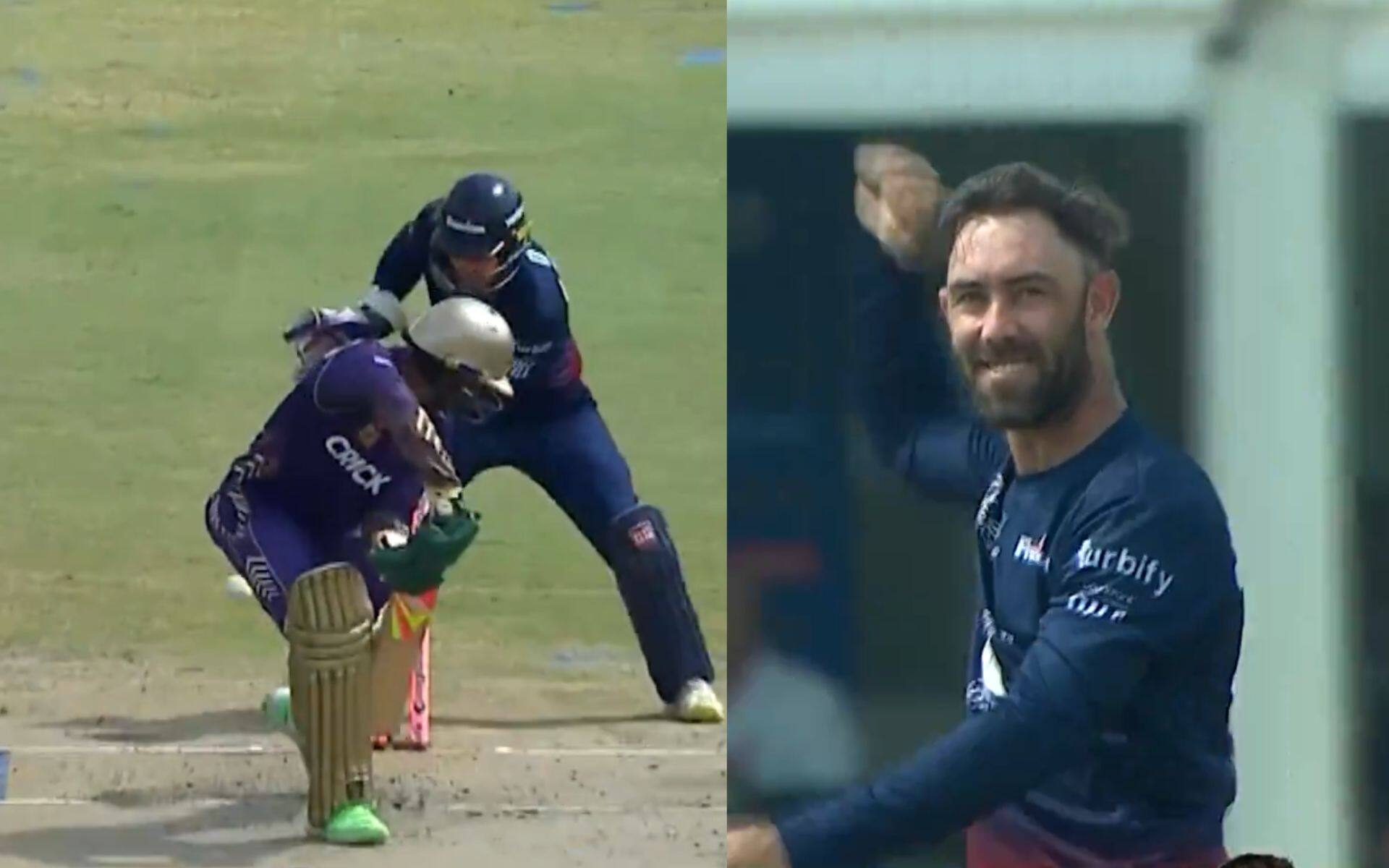 Shakib Al Hasan gets deceived by Glenn Maxwell in MLC game (X.com)