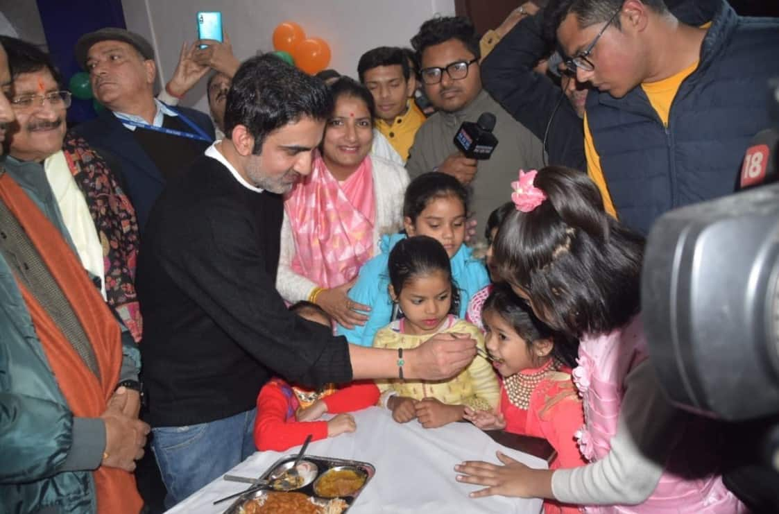 Gautam Gambhir does a lot of charitable work through his foundation (Twitter)