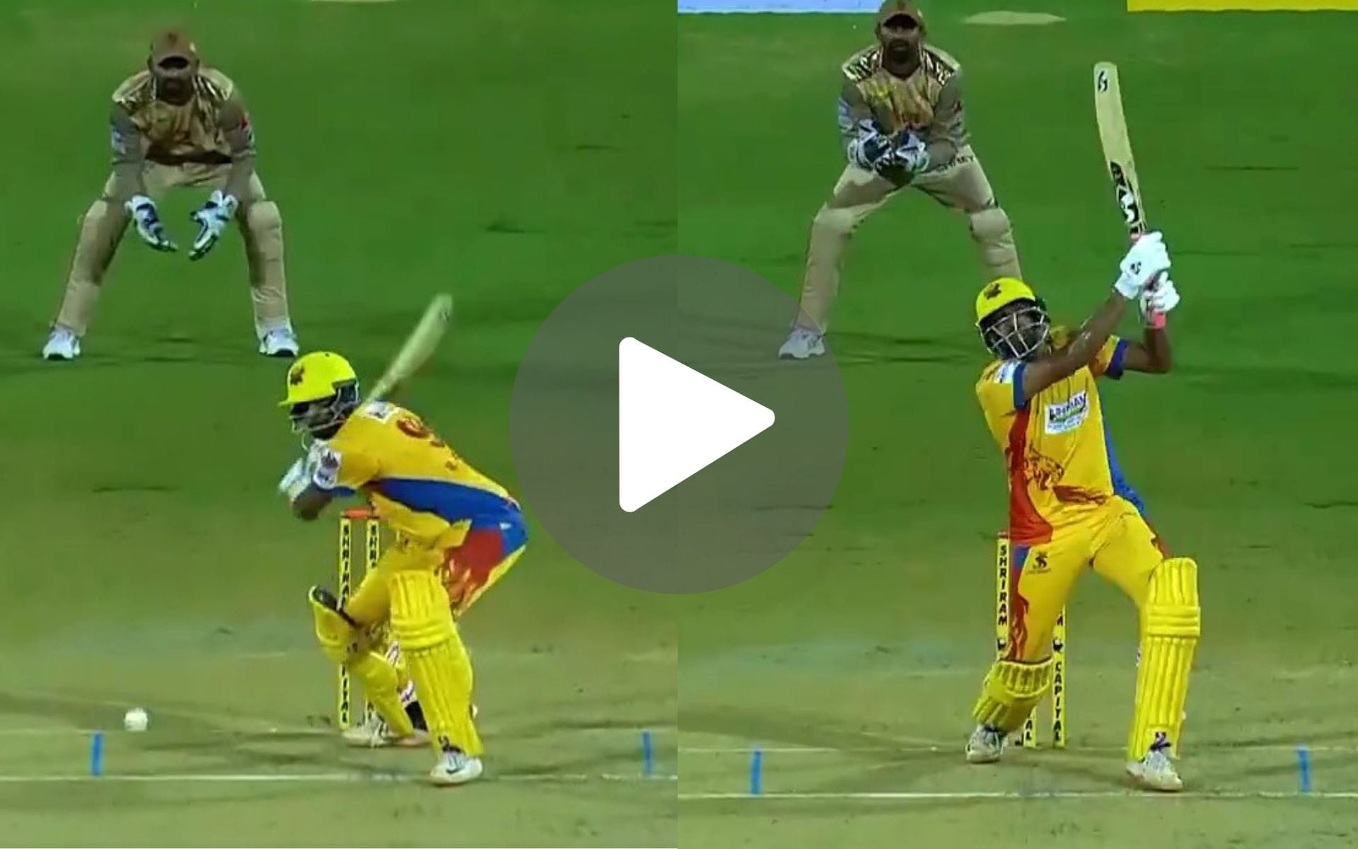 [Watch] Opener Ravichandran Ashwin Channels Inner Rohit Sharma; Smashes 45* off 20 in TNPL 2024