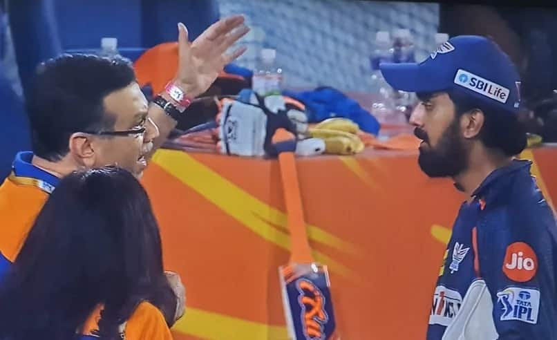 LSG Owner Sanjiv Goenka Caught Scolding KL Rahul During IPL 2024 [x.com]