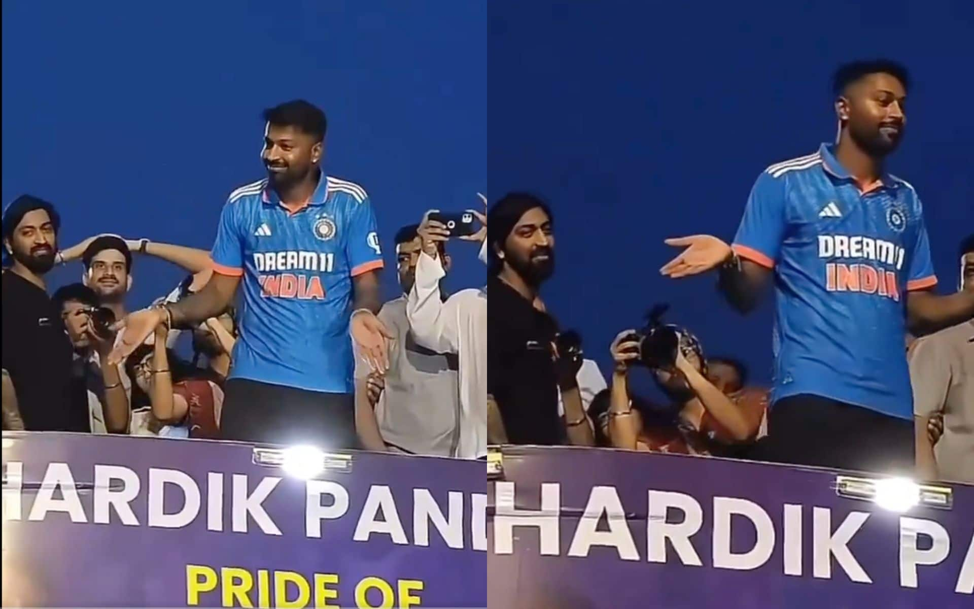 Hardik Pandya Strikes His Signature Pose- (X.com)