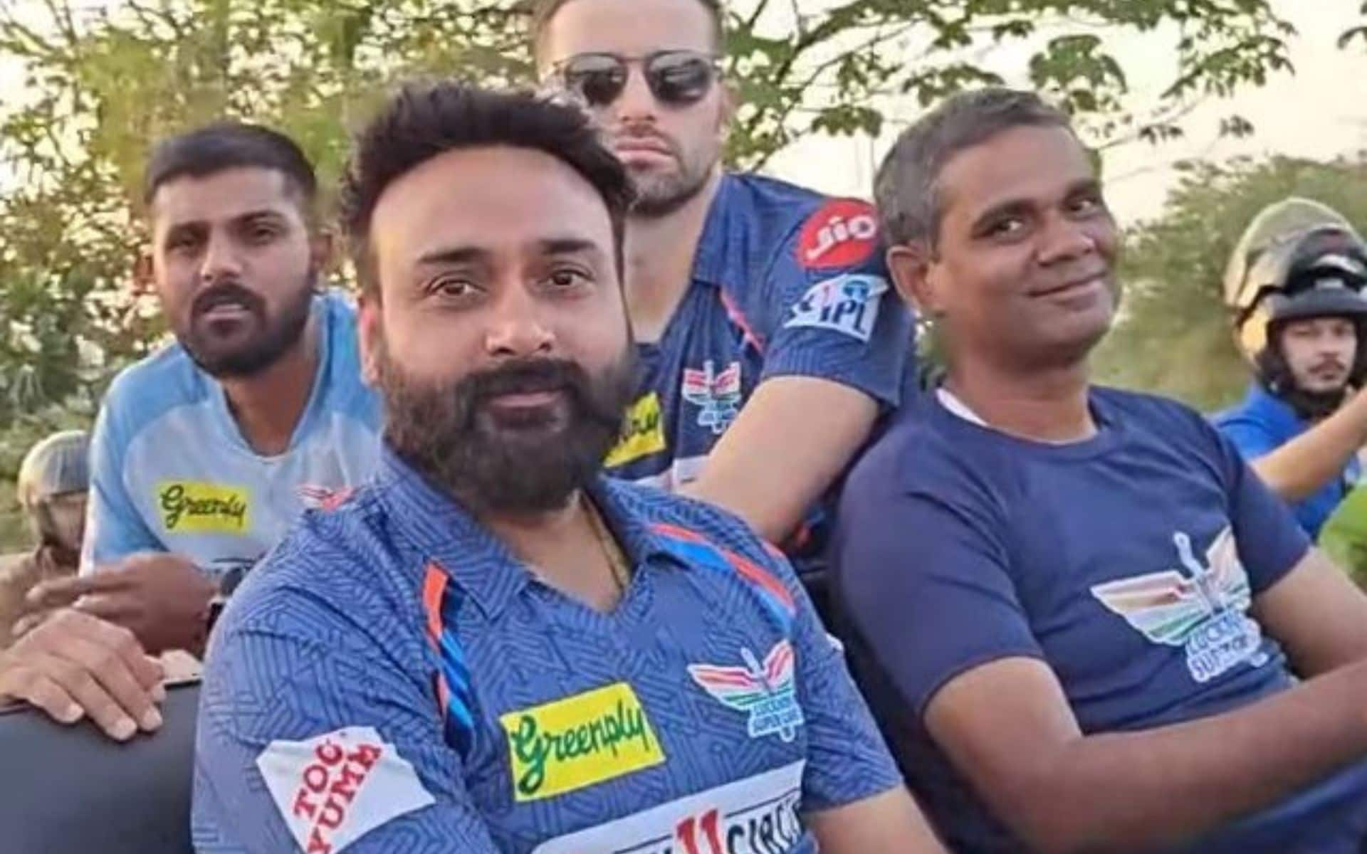 Amit Mishra in LSG jersey (X.com)