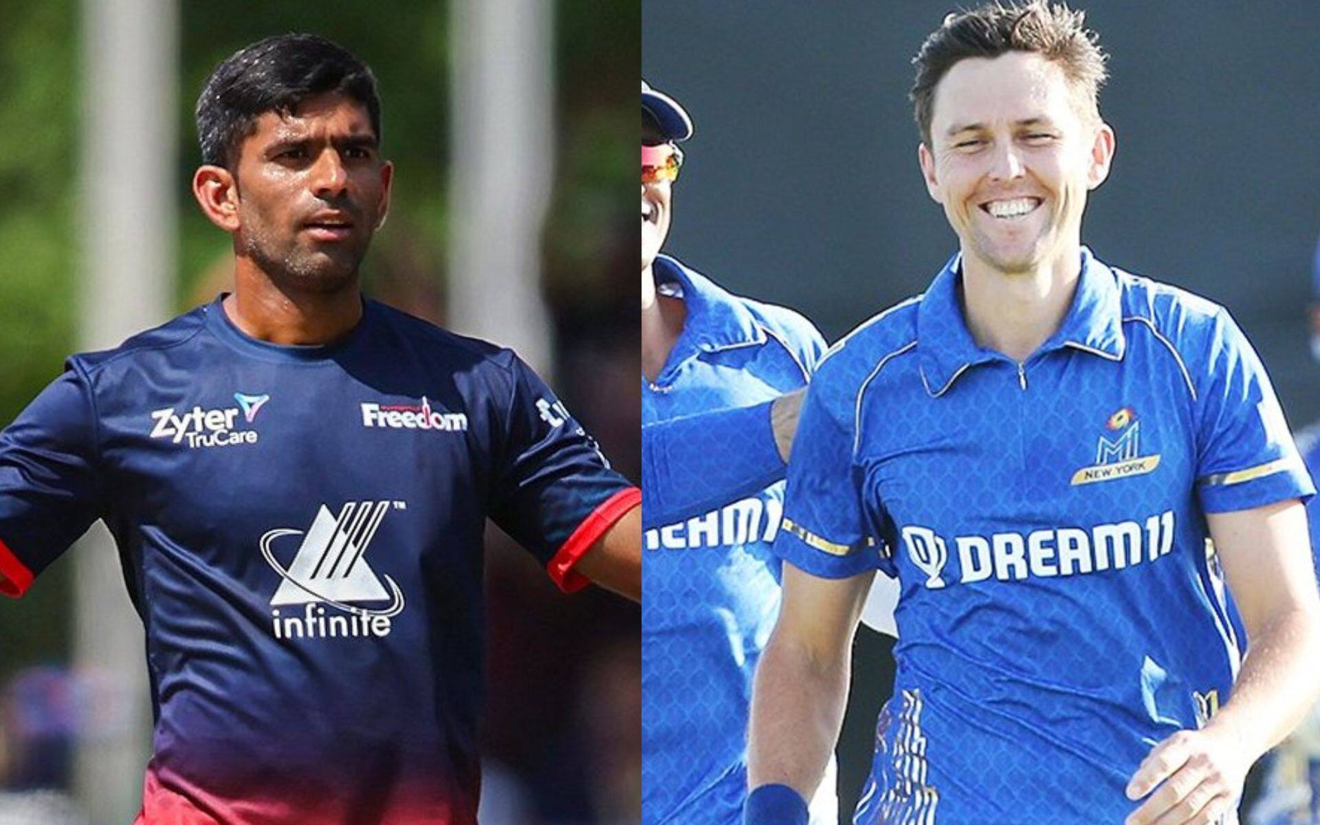 Saurabh Netravlakra and Trent Boult will be crucial for their respective teams in the game [X]