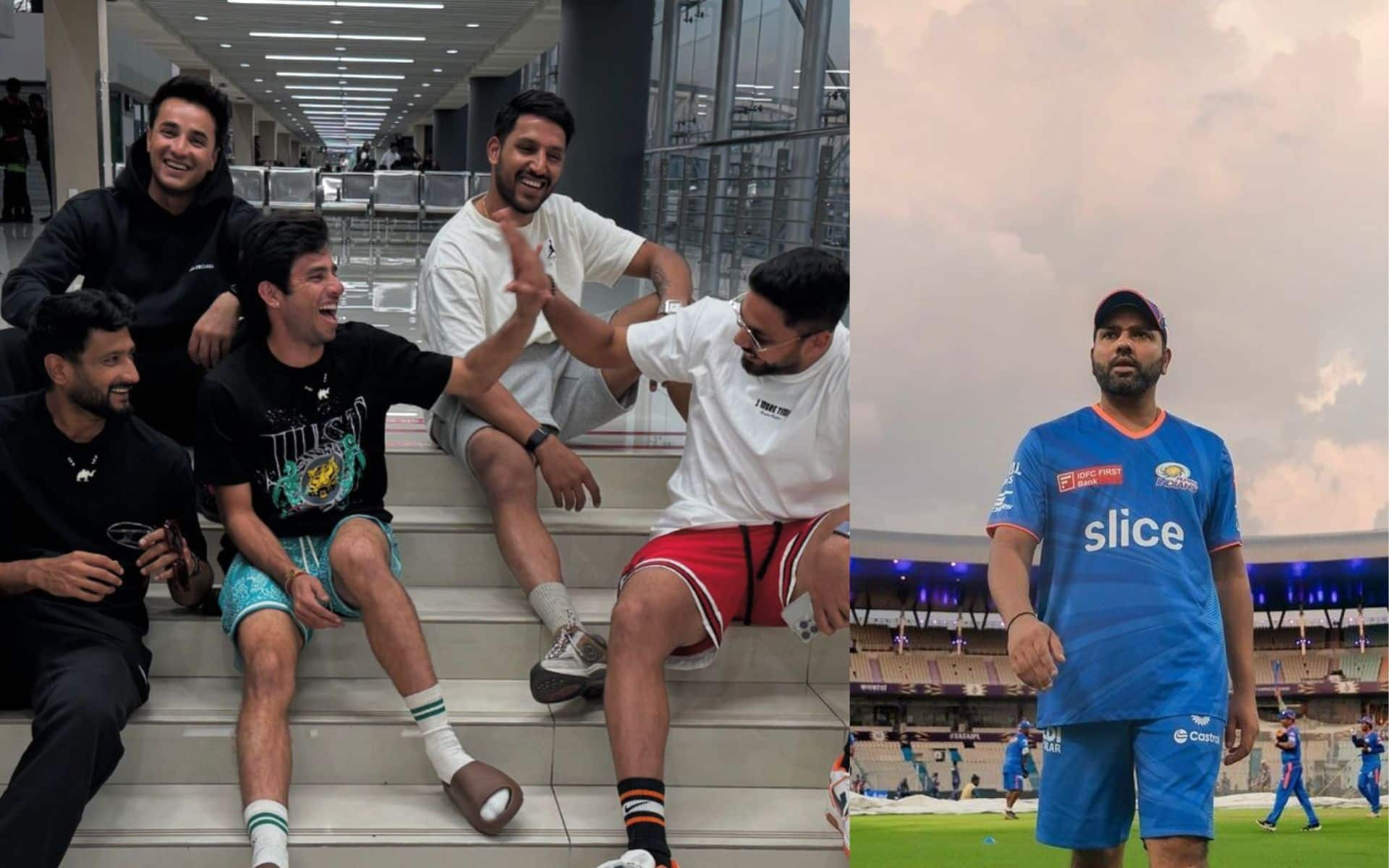 'Garden Mein Mana Kiya Toh...': Dhruv Jurel Trolls Rohit Sharma With Airport Post