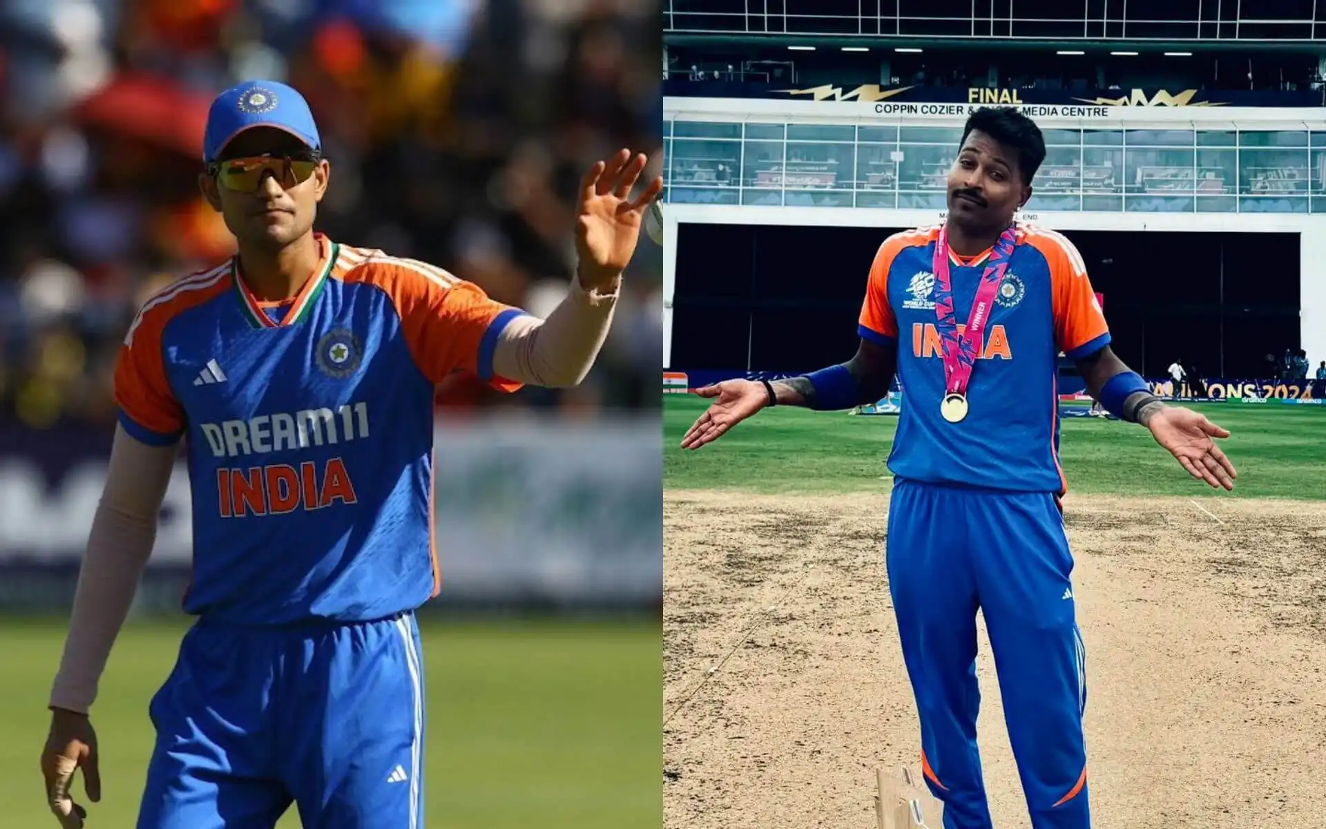 Shubman Gill and Hardik Pandya are the front runners to be the captain of the Indian team in T20Is [X]