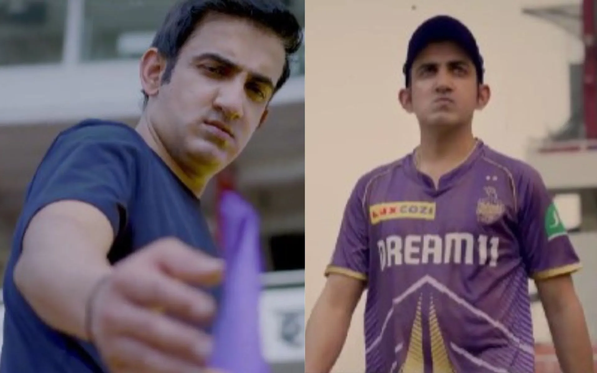 Gautam Gambhir bid goodbye to KKR in an emotional video (Twitter)