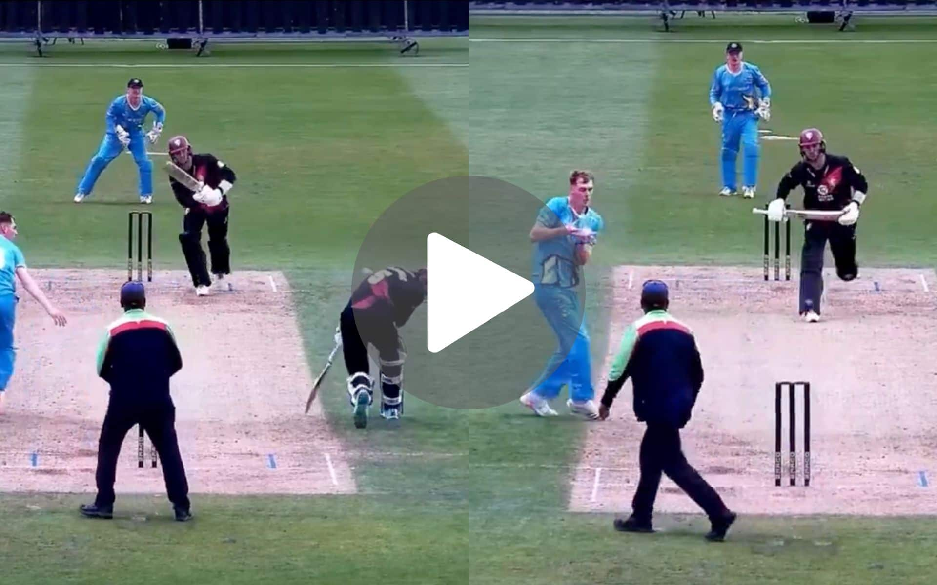 [Watch] 'Unluckiest' Dismissal Of All Time! Batter Gets Out As Ball Deflects Off Non-Striker's Body