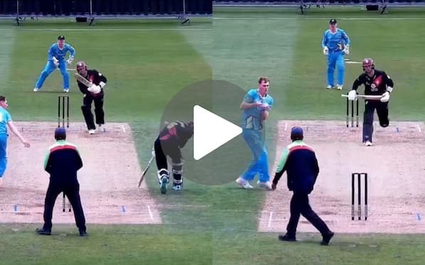 [Watch] 'Unluckiest' Dismissal Of All Time! Batter Gets Out As Ball Deflects Off Non-Striker's Body