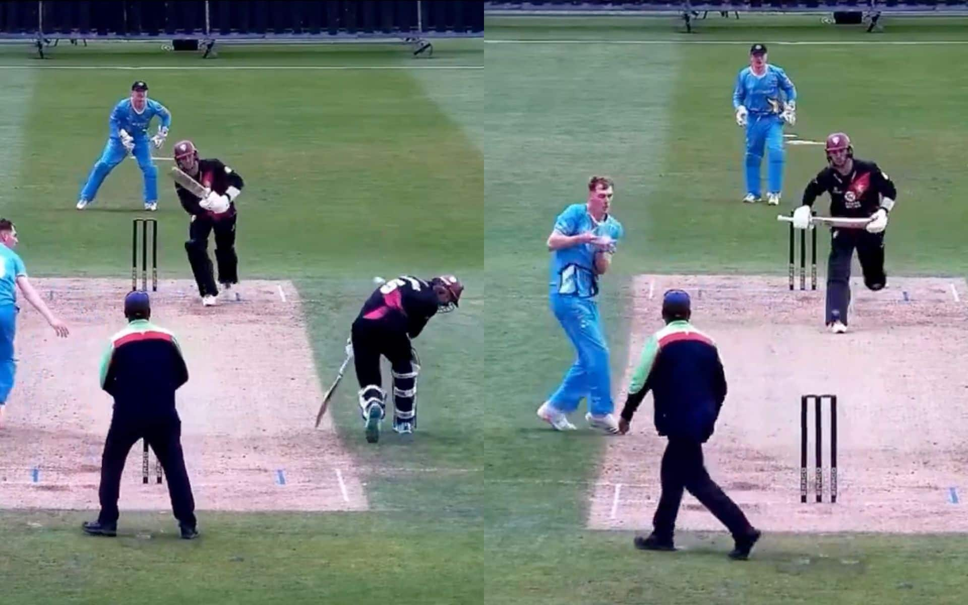 The 'unluckiest' caught & bowled dismissal [X]