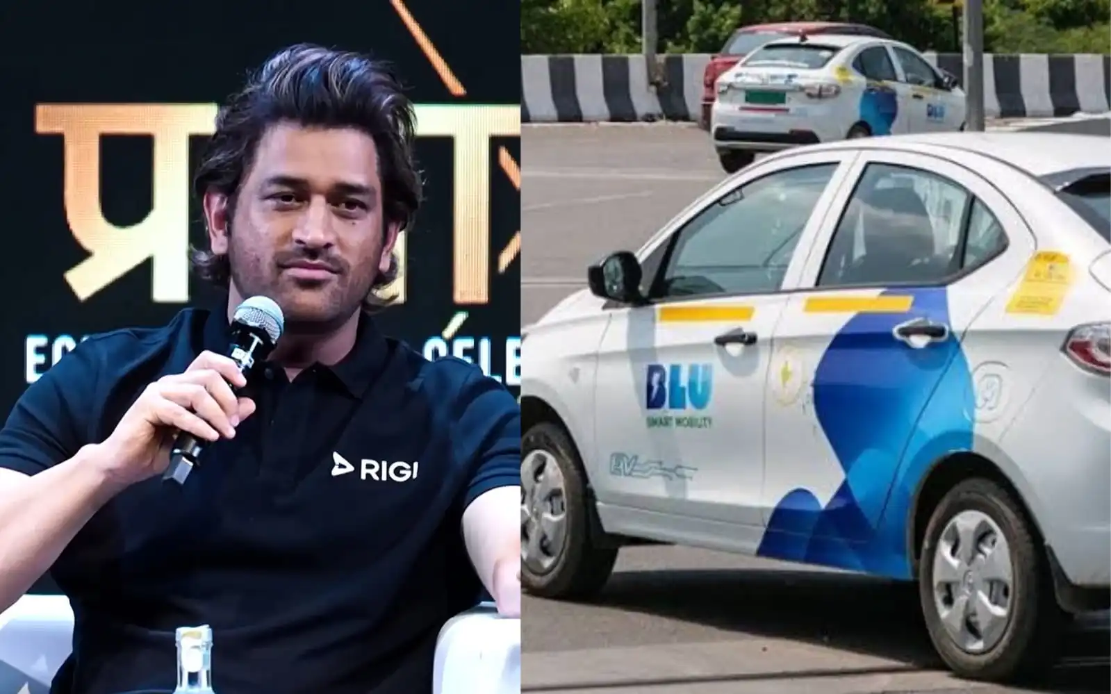 MS Dhoni invests in ride-hailing EV startup, BluSmart [x]