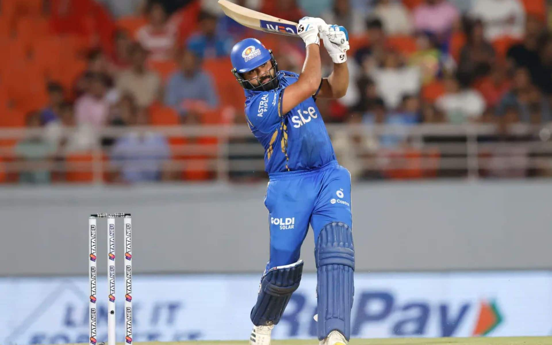 Rohit Sharma playing for Mumbai Indian in IPL (X.com)