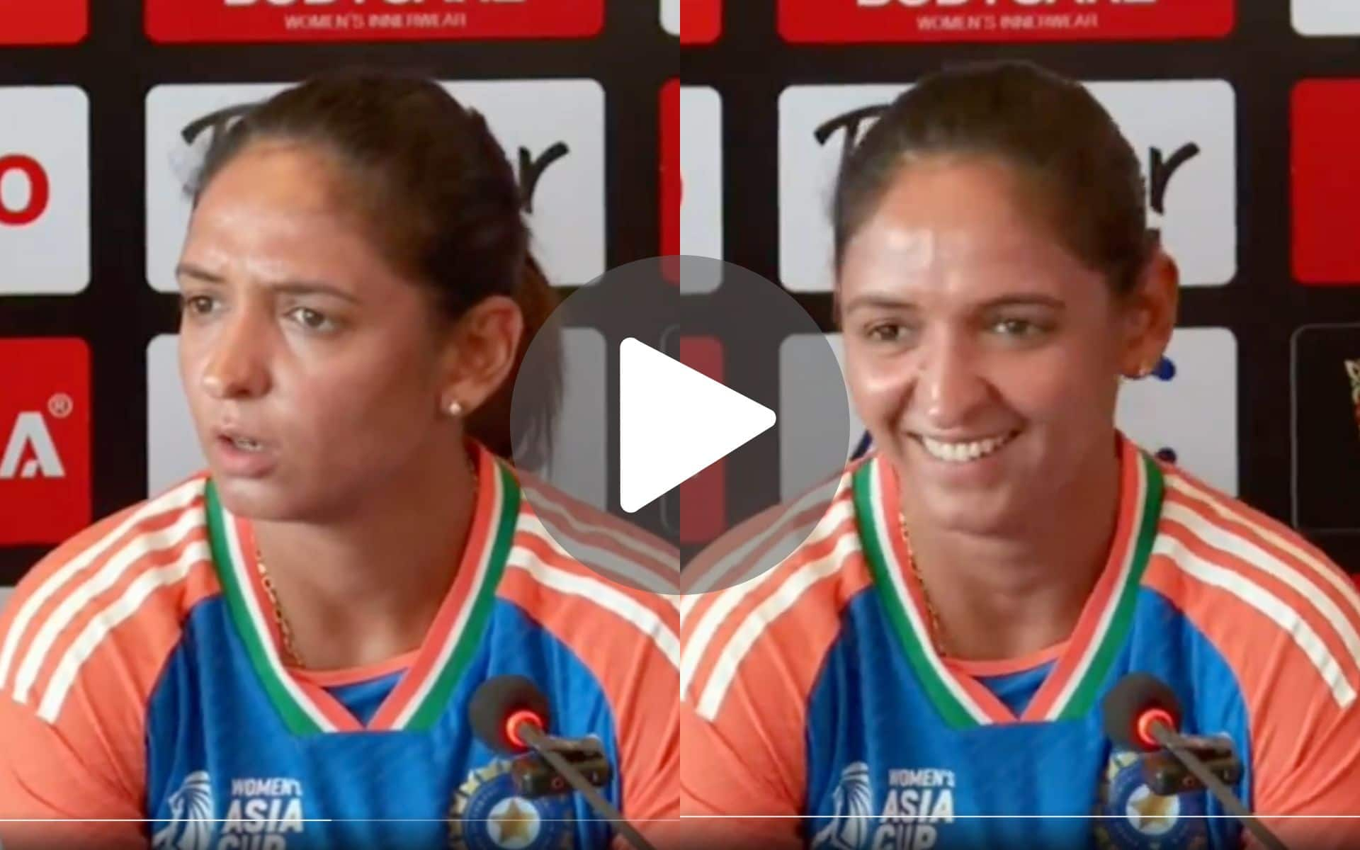 [Watch] Harmanpreet's Sarcastic Laugh As Reporter Confuses Her With Hilarious English