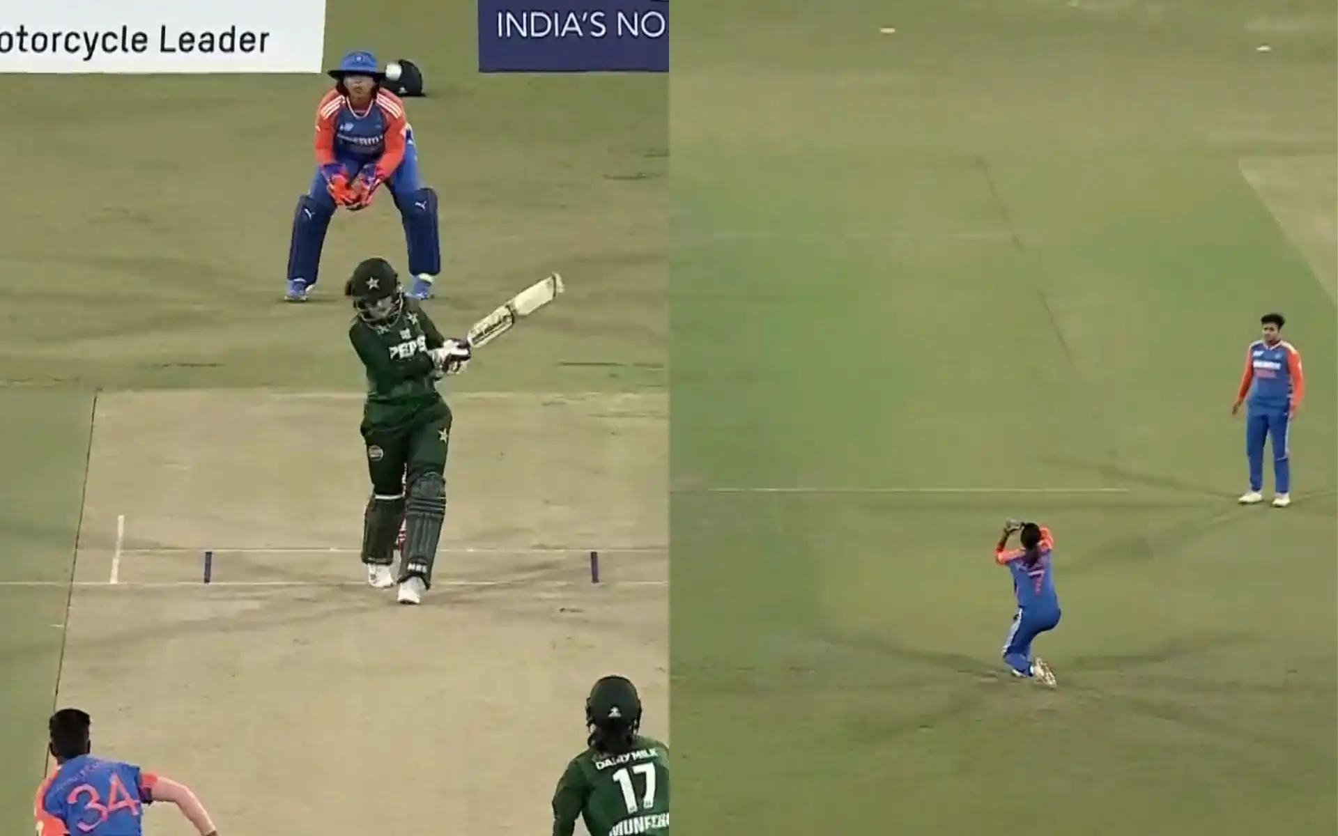Harmanpreet Kaur takes a brilliant catch (X.com)