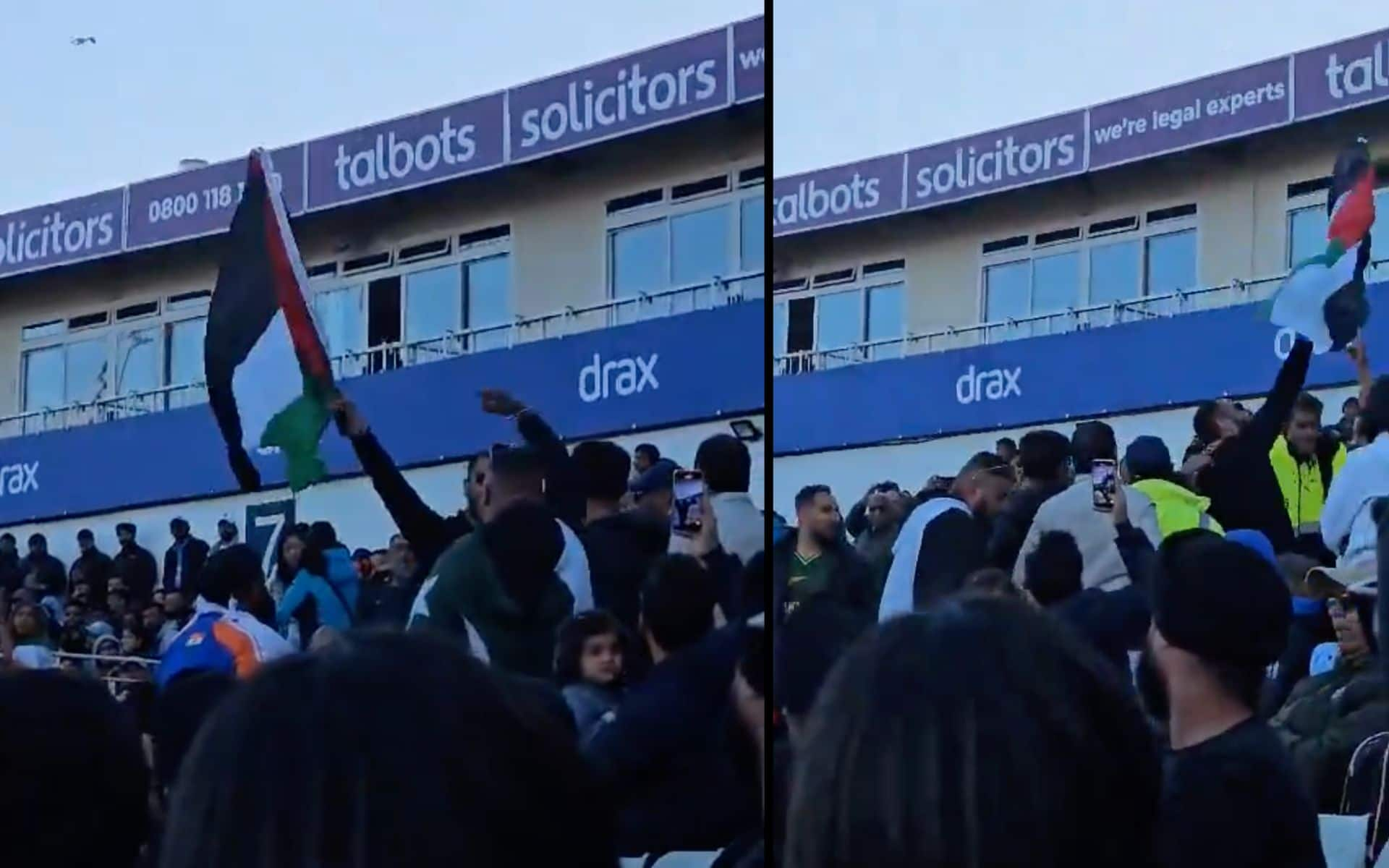 Palestine Flag Raised During WCL 2024- (X.com)