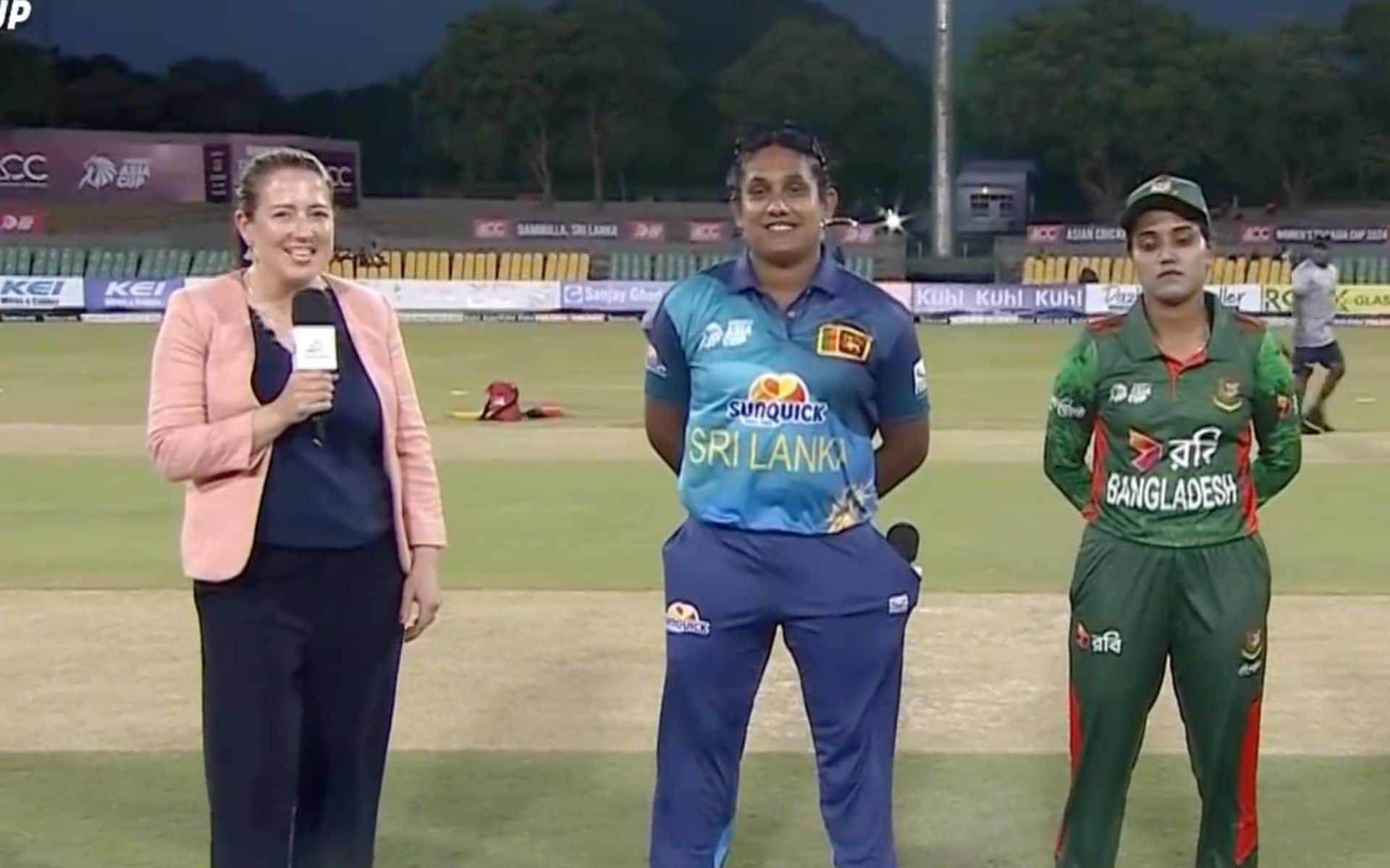 Nigar Sultana won the toss and elected to bat first [X.com]