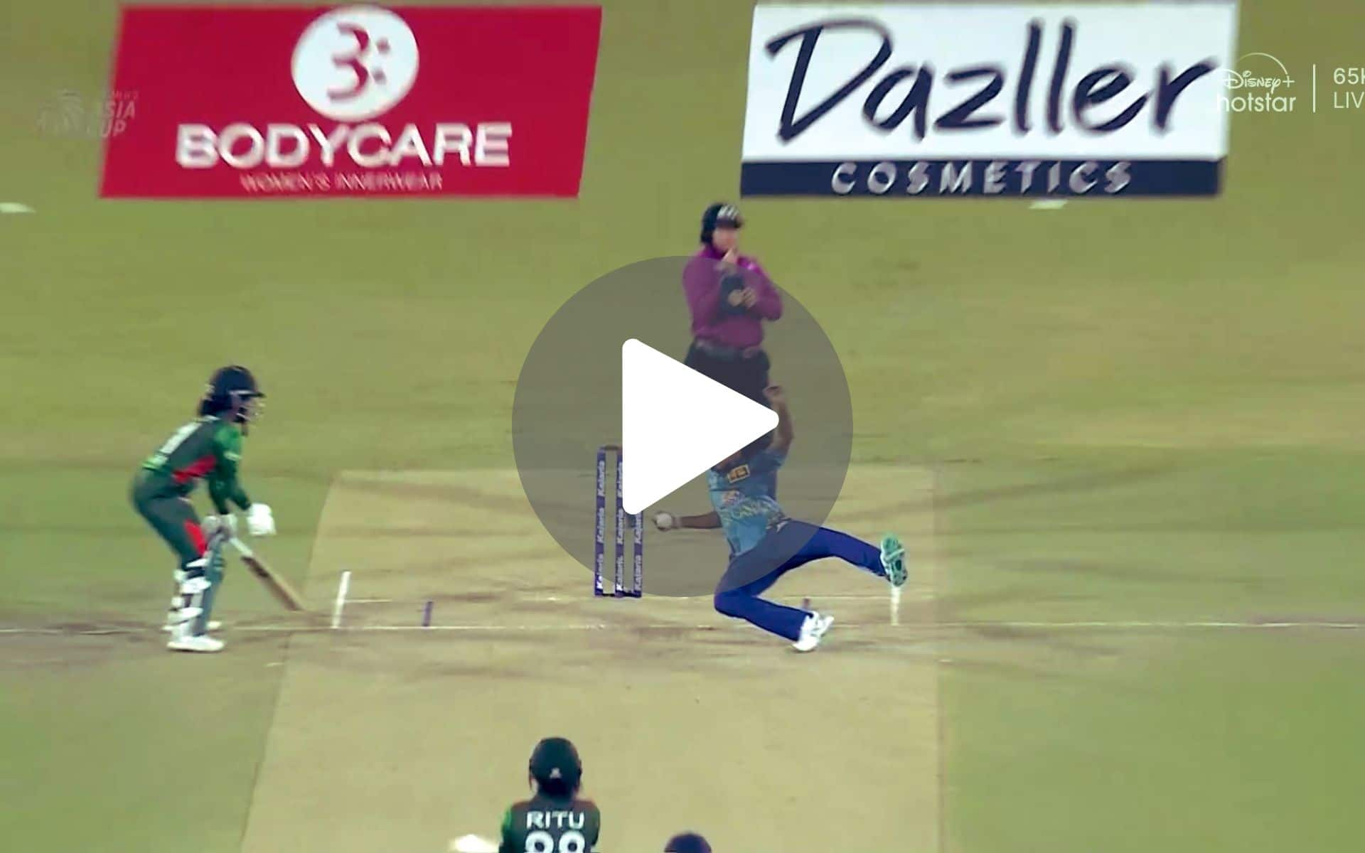 [Watch] SL Spinner's Caught And Bowled Reminds Of Virat Kohli's Dismissal In 2011 WC Final