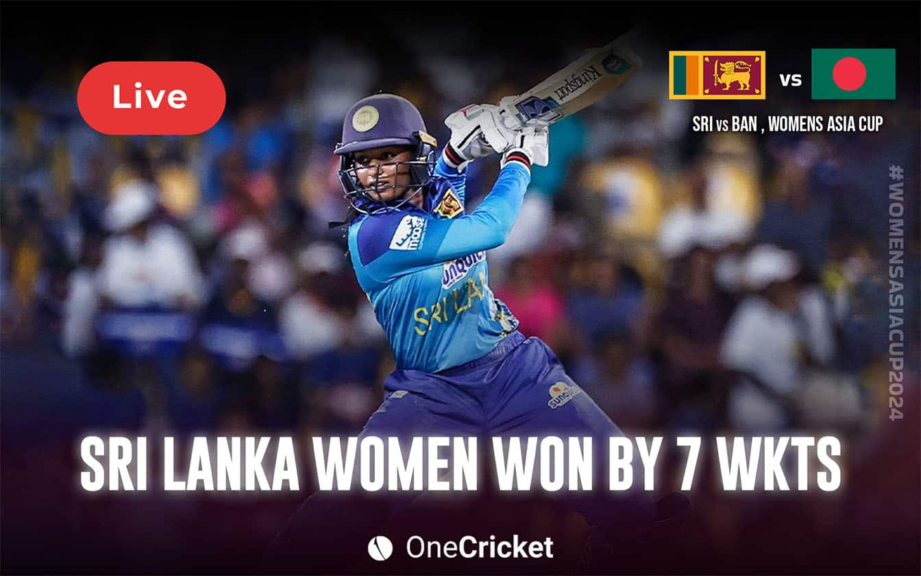 Asia Cup 2024 | SL-W Vs BAN-W Live Blog (x.com)