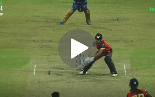[Watch] PAK's Mohammad Haris Stuns LPL With An Unbelievable Scoop Six Over The Keeper
