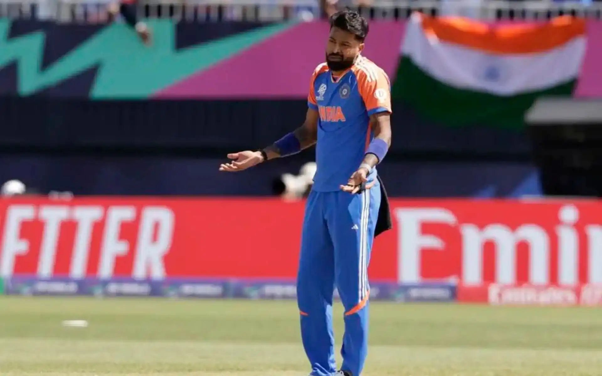 Hardik Pandya in the T20 World Cup 2024 Final [X]