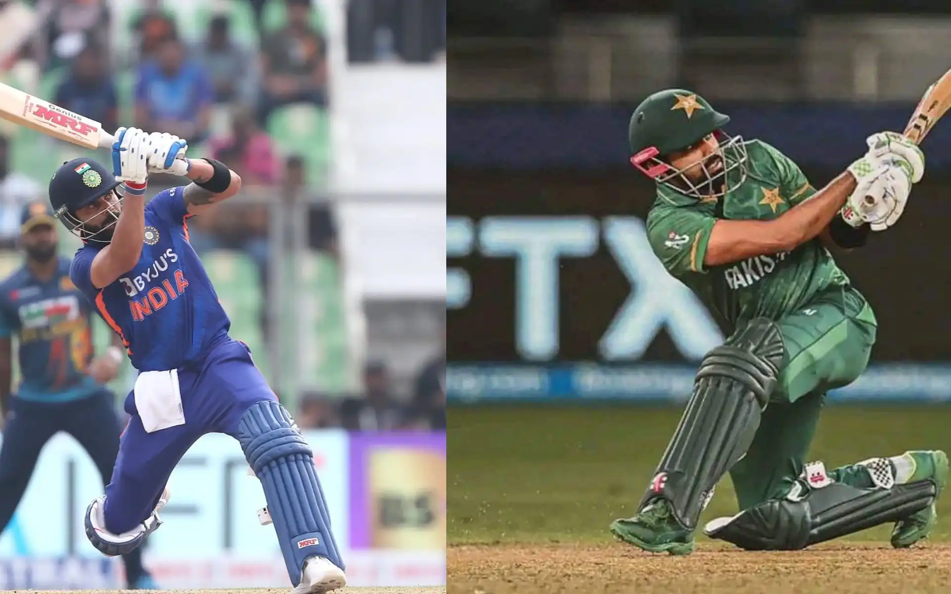 Virat Kohli and Babar Azam has been in stalwarts for their country in ODIs [X]