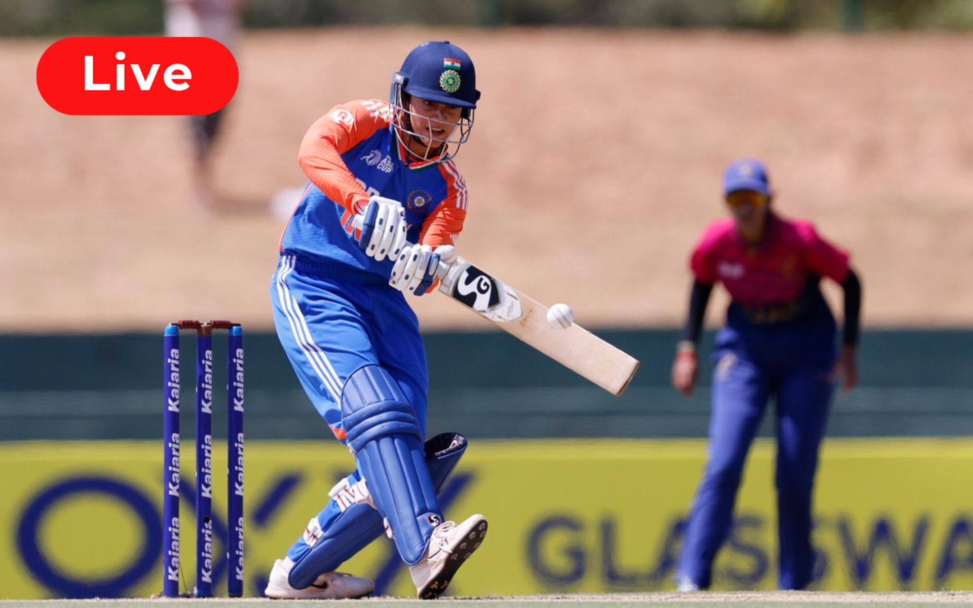 INDW Vs UAEW Asia Cup T20 2024 Live Score: Match Updates, Highlights And Live Streaming