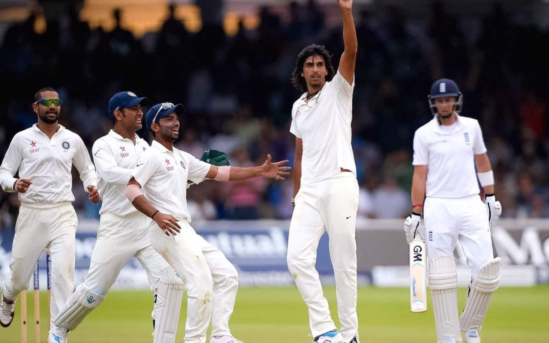 Ishant Sharma decimated England on 21st July, 2014 at the Lord's [X]