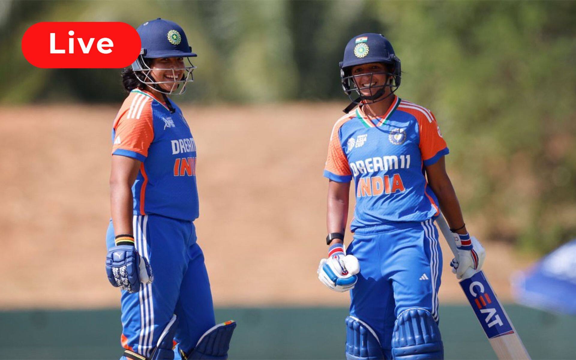 INDW Vs UAEW Asia Cup T20 2024 Live Score: Match Updates, Highlights And Live Streaming