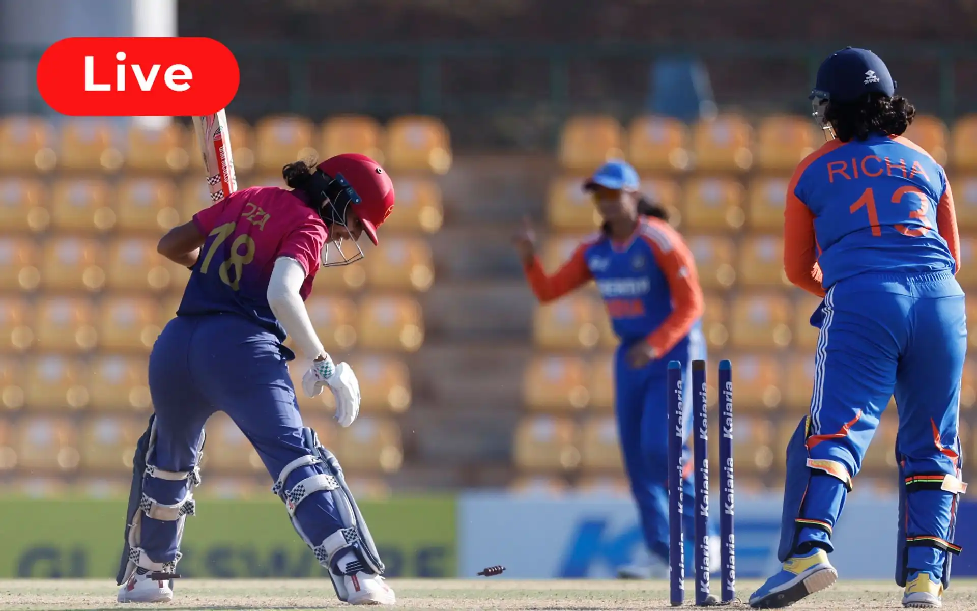 INDW Vs UAEW Asia Cup T20 2024 Live Score: Match Updates, Highlights And Live Streaming