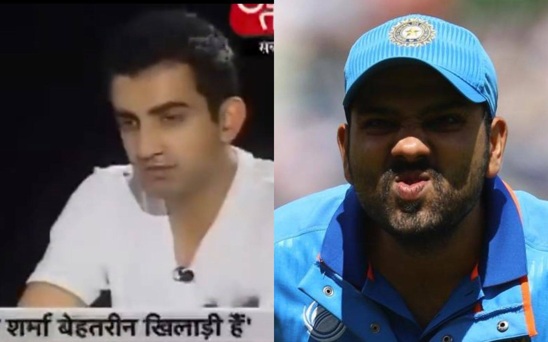 Gambhir talking about Rohit Sharma (X.com)