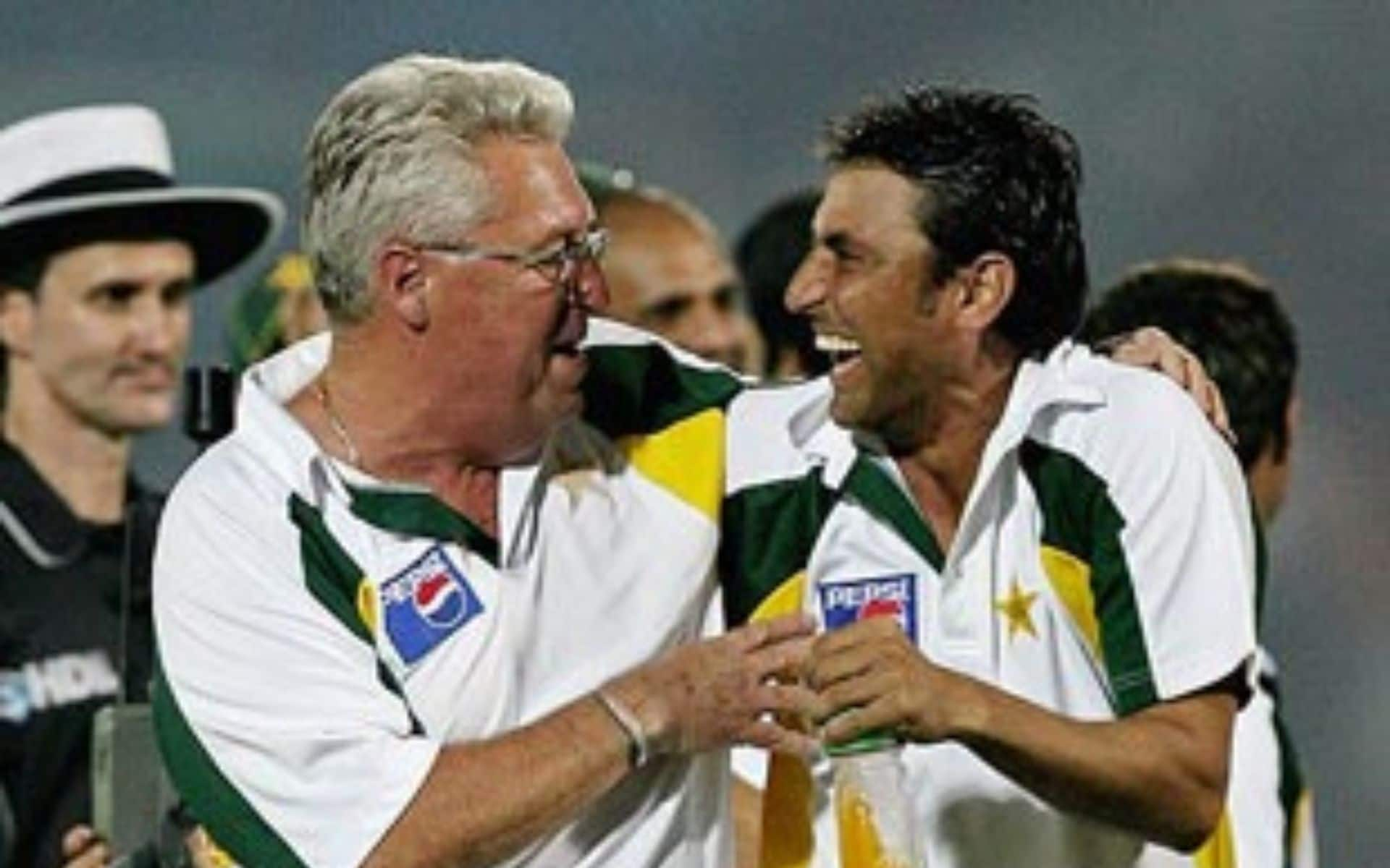 Younis Khan shared a close bond with late Bob Woolmer (x.com)