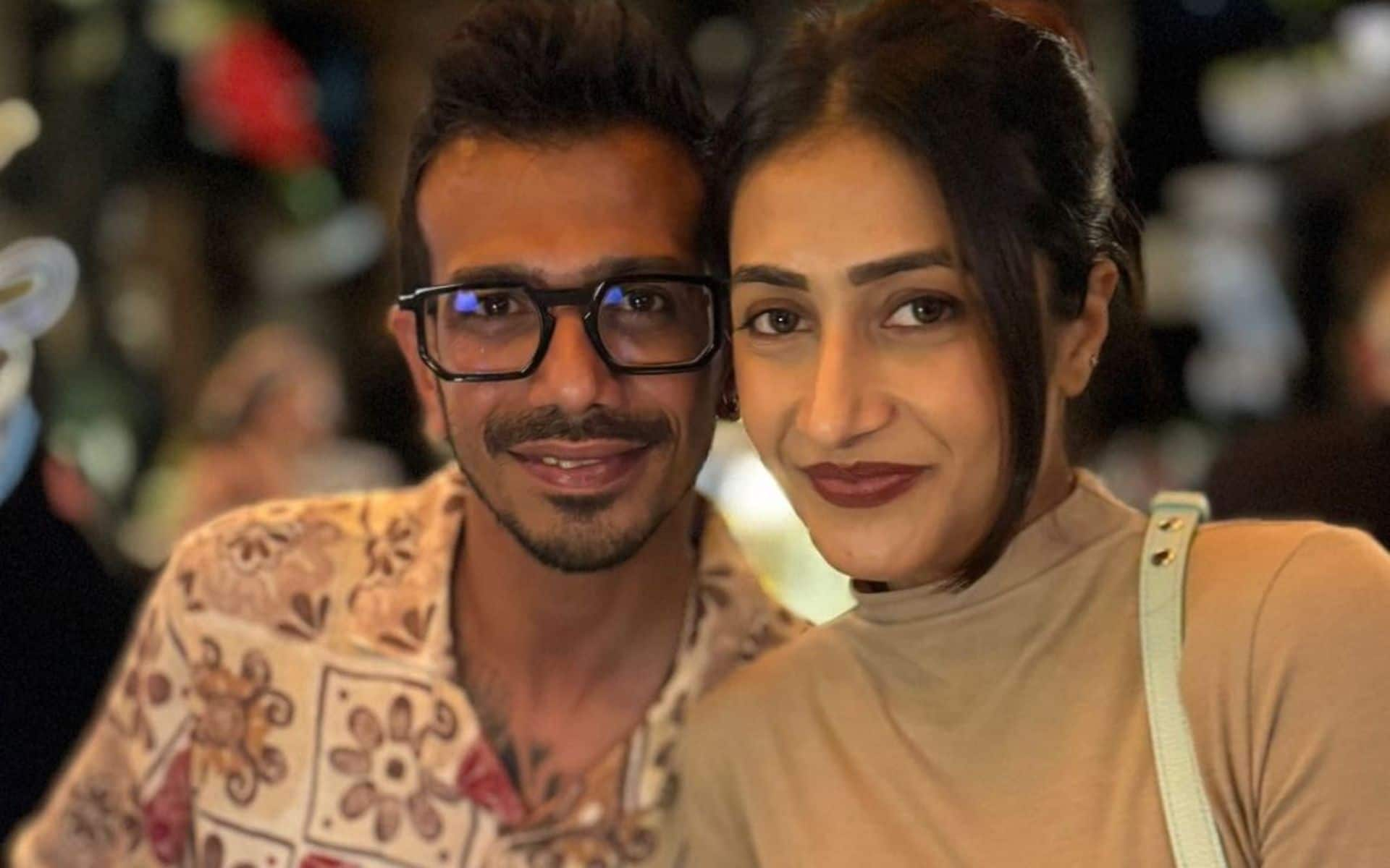 Yuzvendra Chahal's cute moments on social media with wife Dhanashree Verma (X.com)