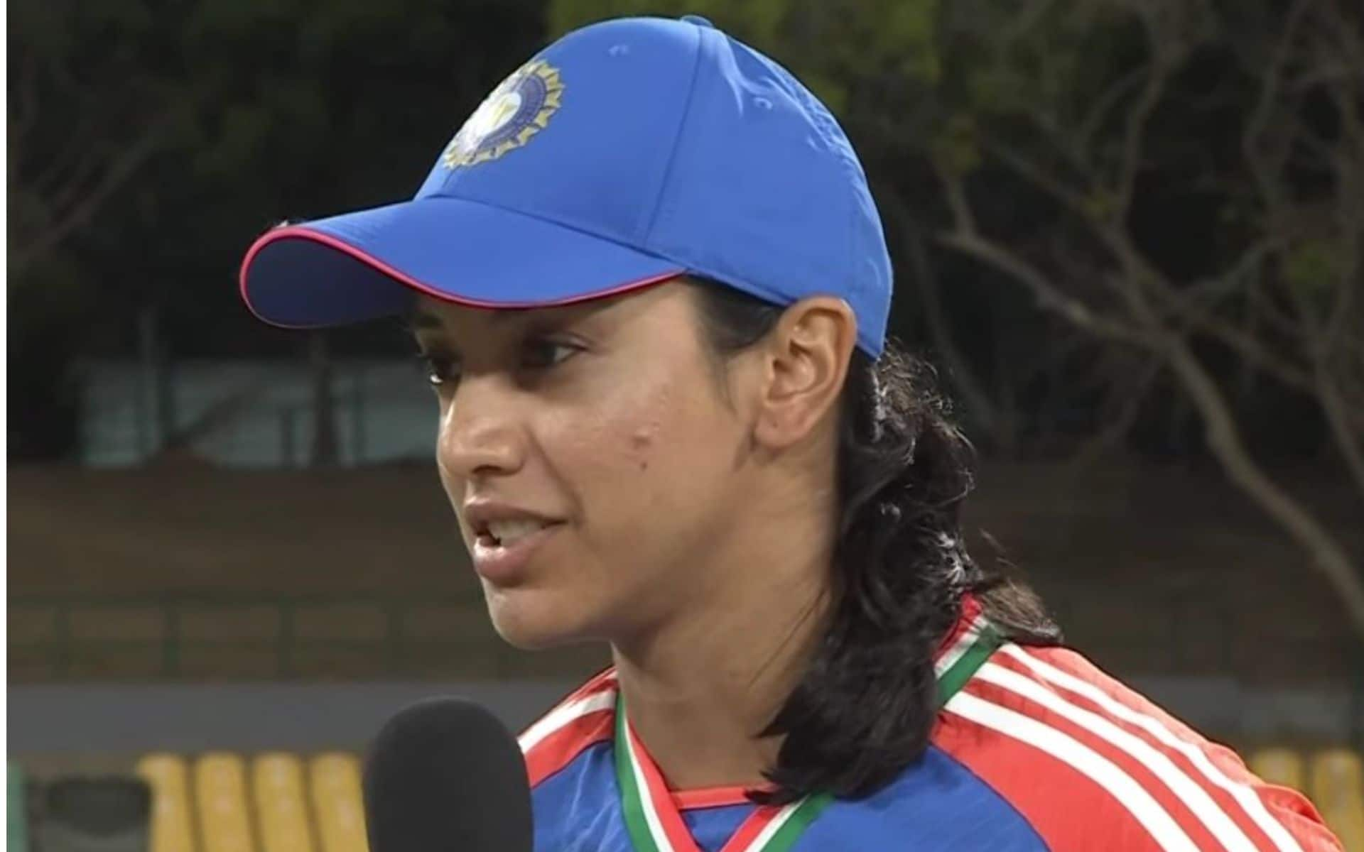 India's stand-in skipper, Smriti Mandhana (X.com)