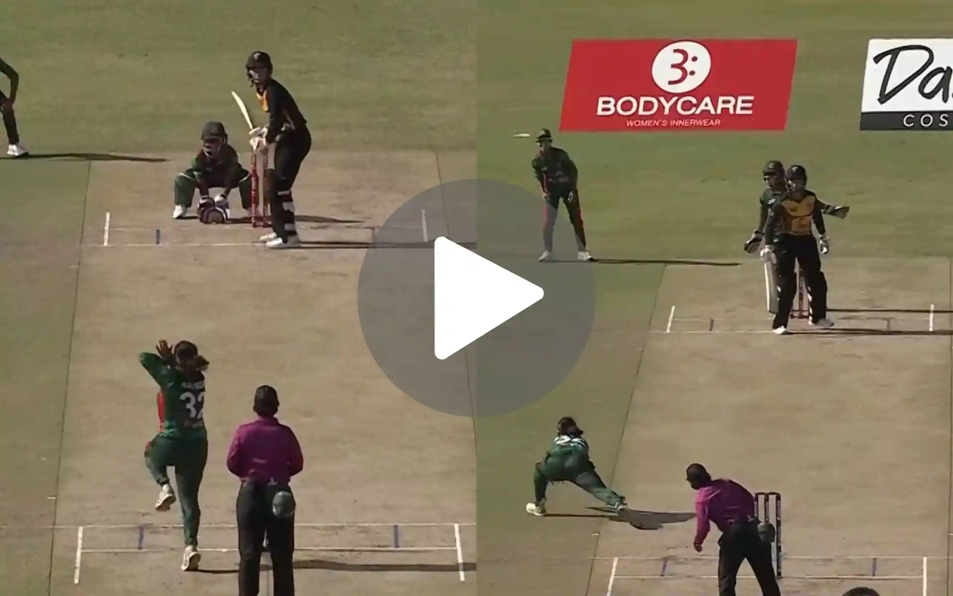 Bangladesh's Nahida Akter Plucks An Outrageous Caught And Bowled ...