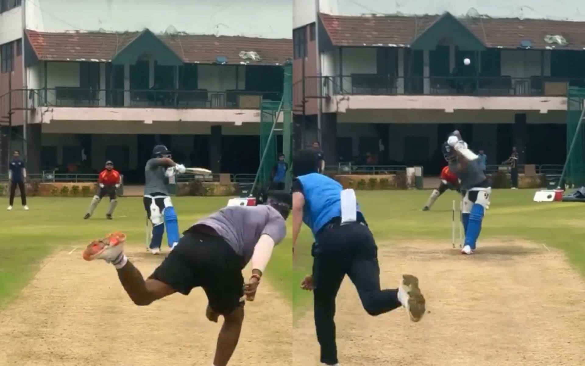 KL Rahul practising ahead of SL tour [X.com]