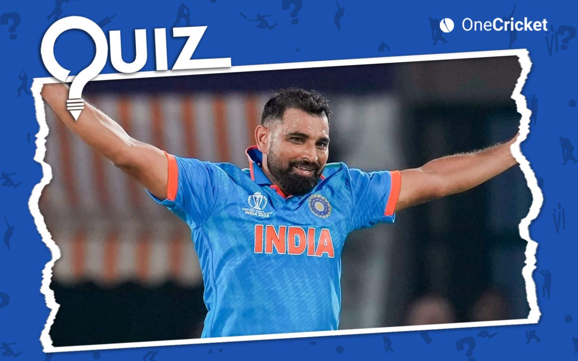 How Well Do You Know Indian Pacer Mohammed Shami? Test Your Knowledge Here