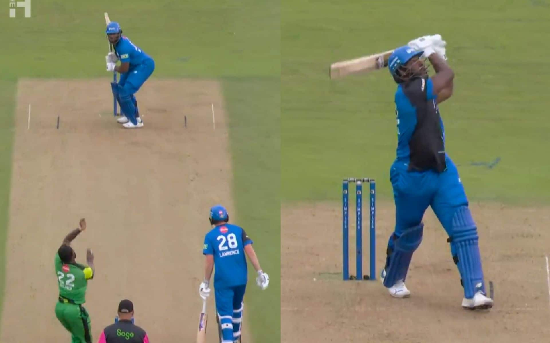 [Watch] Andre Russell Slaps Jofra Archer In His Hundred Debut With A ...