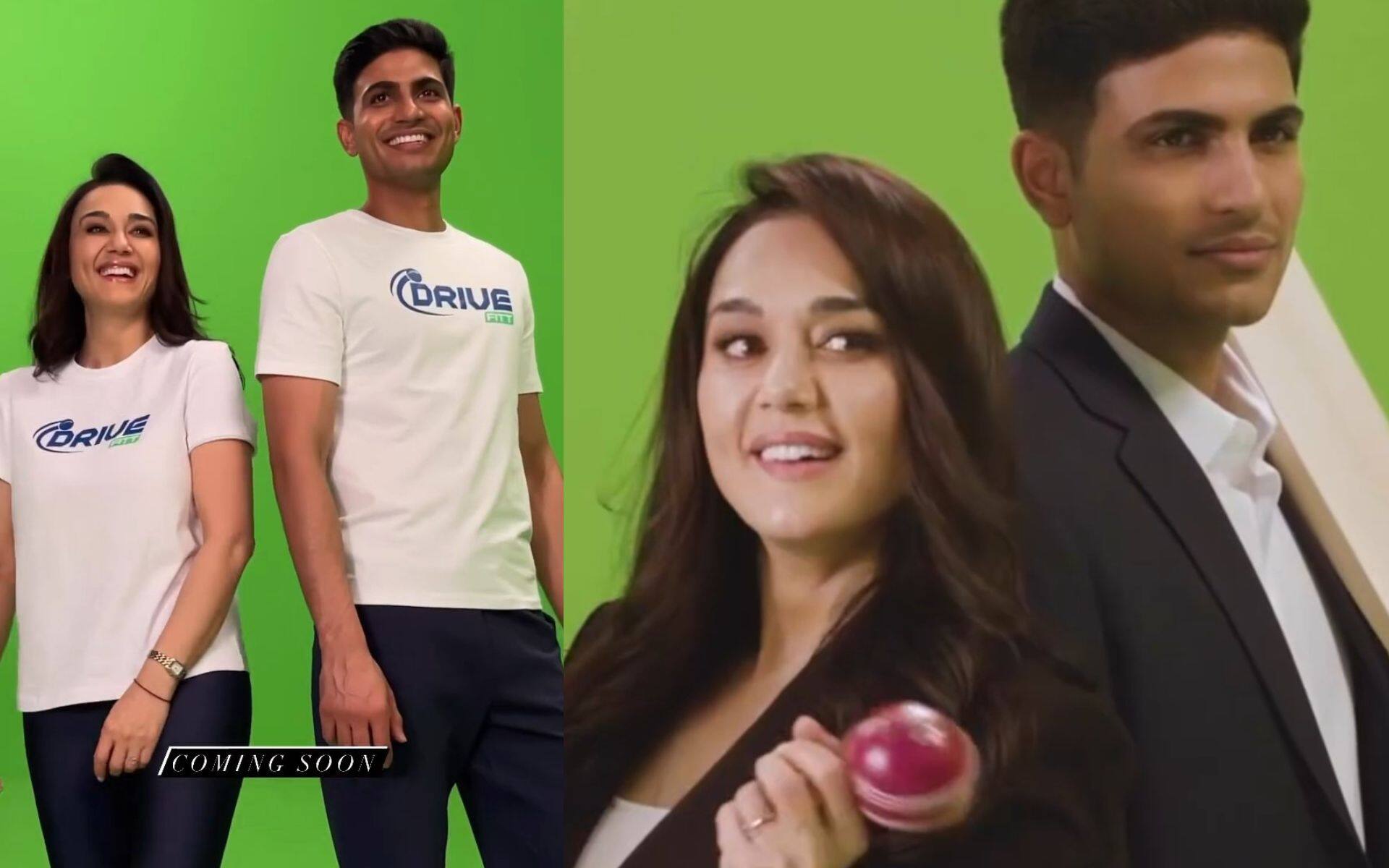 Shubman Gill & Preity Zinta- (X.com)